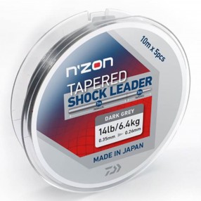 Daiwa N'Zon Tapared Shock Leader 0,22-0,30mm 10m