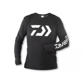 Bluza z długiem rękawem (Long sleeve) Daiwa D-VEC Ls Shirt Black rozmiar XXL