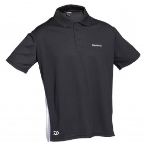 Koszulka Polo Daiwa D-VEC Polo T-shirt Black rozmiar M