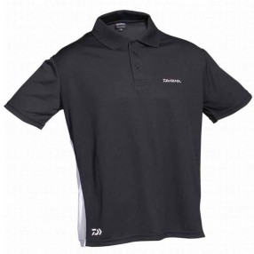 Koszulka Polo Daiwa D-VEC Polo T-shirt Black rozmiar XXL