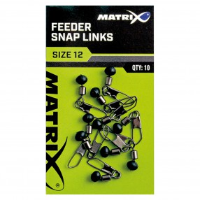 Krętliki Matrix Feeder Bead Snap Links - 14