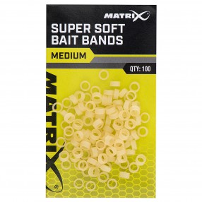 Gumki Do Pelletu Matrix Super Soft Bait Bands Large 100szt