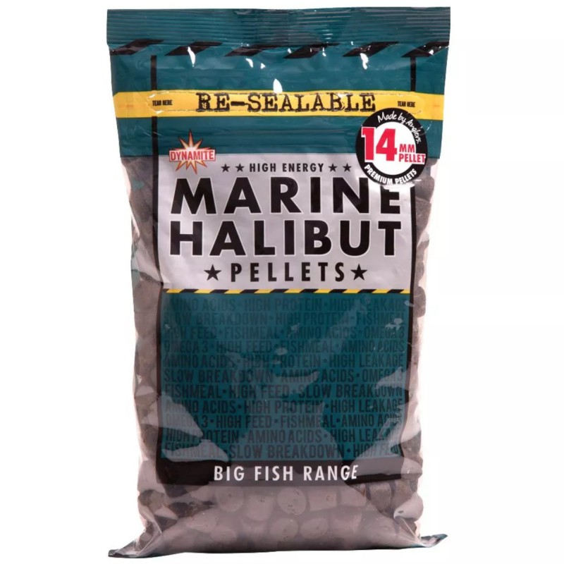 Pellet Dynamite Baits Marine Halibut 14mm 900g
