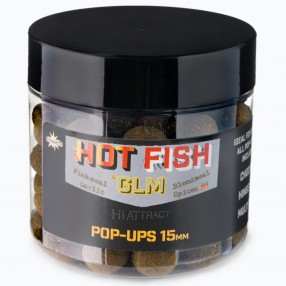 Kulki Dynamite Baits Pop Ups Foodbait Hot Fish & GLM 15mm