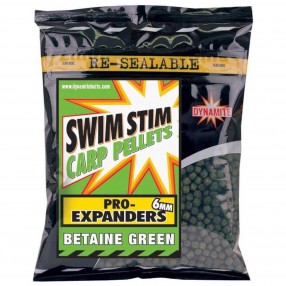 Pellet Dynamite Baits Swim Stim Pro Expander Green Betaina 6mm