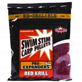Pellet Dynamite Baits Swim Stim Pro Expander Red Krill 6mm