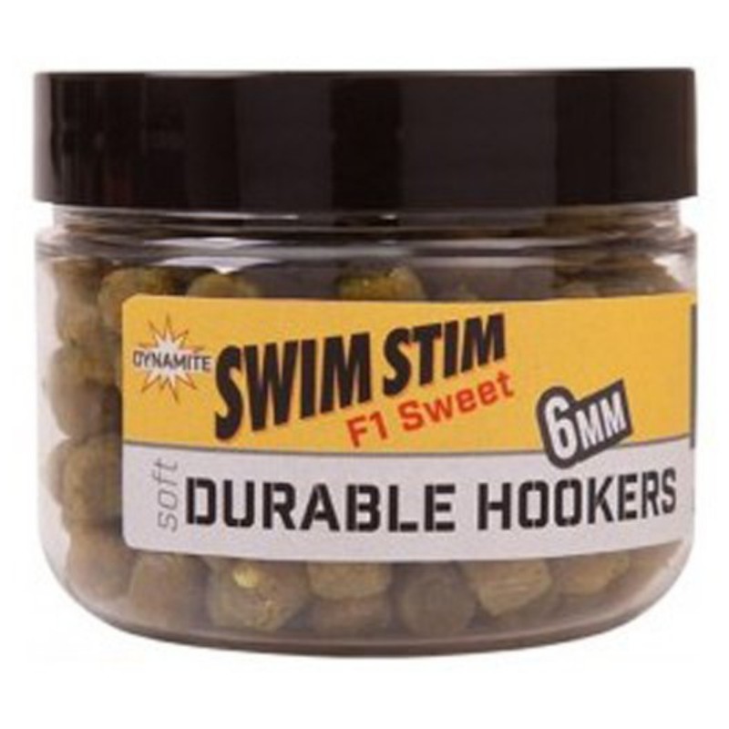 Pellet Dynamite Baits Swim Stim Durable Hookers F1 Sweet 6mm