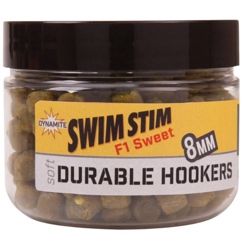 Pellet Dynamite Baits Swim Stim Durable Hookers F1 Sweet 8mm