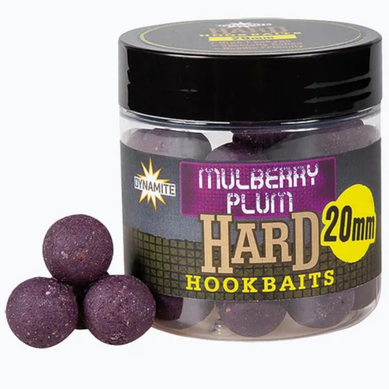 Kulki Dynamite Baits Hard Hookbaits Mulberry Plum 20mm