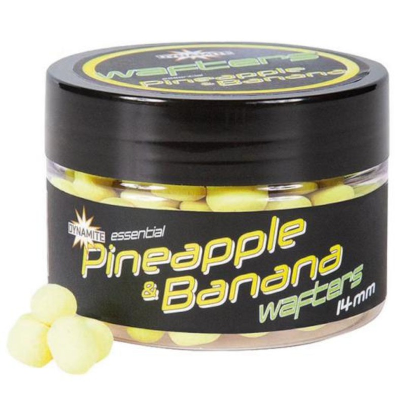 Wafters Dynamite Baits Fluro Pineapple & Banana 14mm