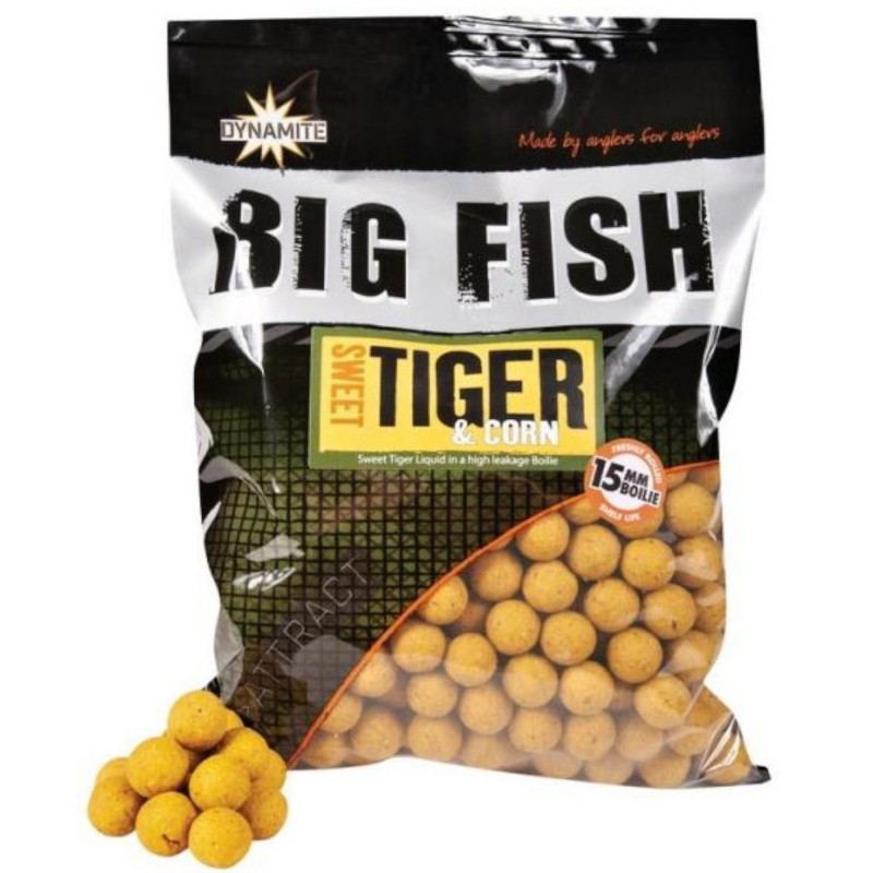 Kulki Dynamite Baits Boilies Sweet Tiger & Corn15mm 1kg