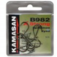 Haczyki Kamasan B982 X-Strong Eyed Barbed nr 6