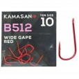 Haczyki Kamasan Spade Red B512 nr 10