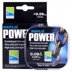 Żyłka Preston Reflo Power 0,19mm 100m