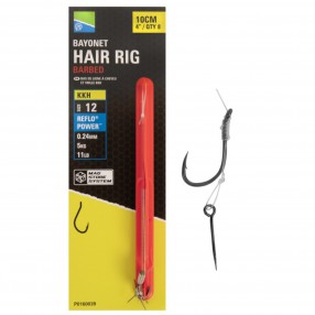 Przypony Preston KKH Mag Store Hair Rigs 10cm Bayonet - 10