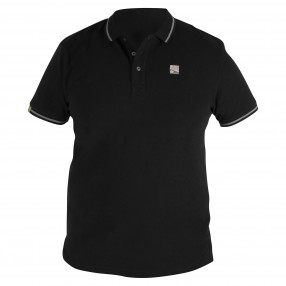 Polo Preston Black Polo Shirt - Large