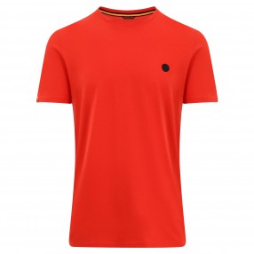 Koszulka Guru Semi Logo Tee Red T-Shirt - Medium