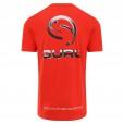 Koszulka Guru Semi Logo Tee Red T-Shirt - Large