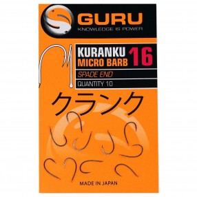 Haczyki Guru Kuranku Micro Barb Spade End - 16