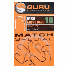 Haczyki Guru MSB Micro Barb Spade End Match Special - 14