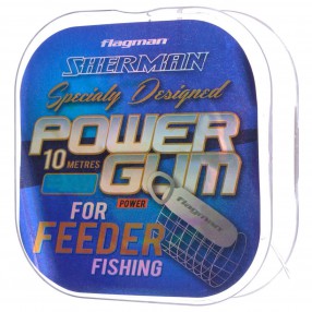 Amortyzator Flagman Sherman Feeder Gum 10m - 0.60mm