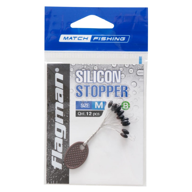 Stopery Flagman Silicon Black - Medium