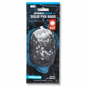 Worki PVA Nash Speedload Solid PVA Bag Medium (Slow Melt)