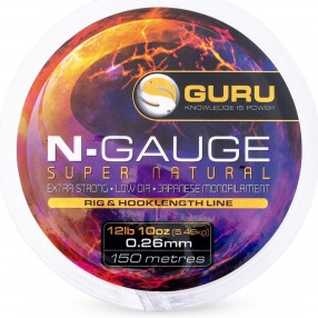 Żyłka Guru N-Gauge Super Natural Clear 0.10mm