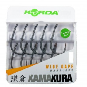 Haczyki Korda Kamakura Wide Gape Barbless - 8