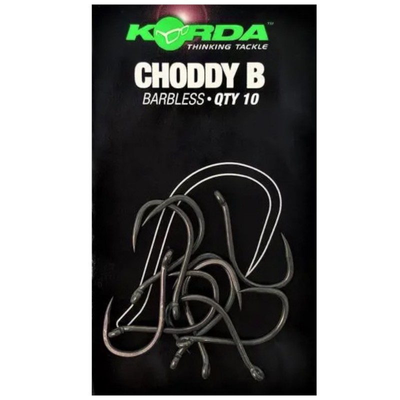 Haczyki Korda Choddy B Barbless - 10