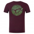 Koszulka Korda Birdsnest Tee Burgundy - M