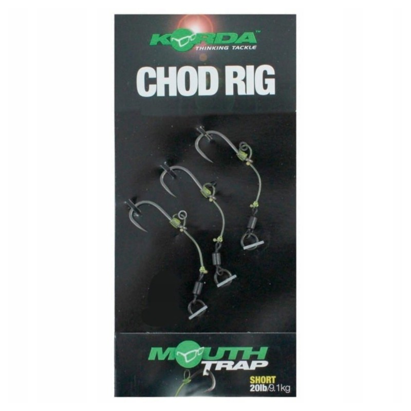 Przypony Korda Chod Rig Short Choddy 6 Barbed 20lb 9.1kg