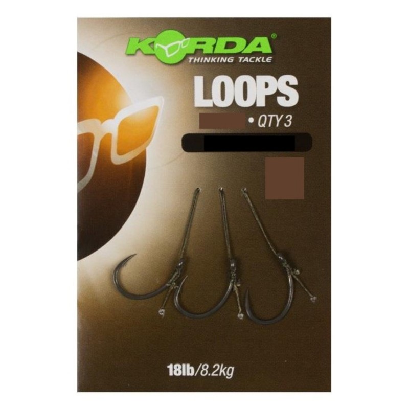 Przypony Korda Loops Krank 4 Micro Barbed 18lb 8.2kg