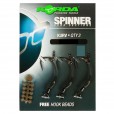 Haczyki Korda Spinner Hook Sections Kurv 4 Micro Barbed