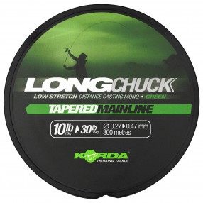 Żyłka Korda LongChuck Tapered Mainline Green 0.27-0.47mm 10-30lb 300m