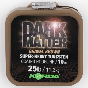 Plecionka Korda Dark Matter Gravel Brown Super-Heavy Tungsten Coated 18lb 10m