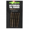 Nasadki Korda Hybrid Tail Rubber Gravel/Clay