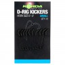 Pozycjonery Do Haczyków Korda Kickers D Rig Green - Small