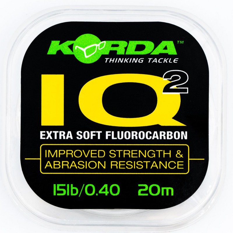 Fluorocarbon Korda IQ2 Extra Soft Hooklink 20m 10lb