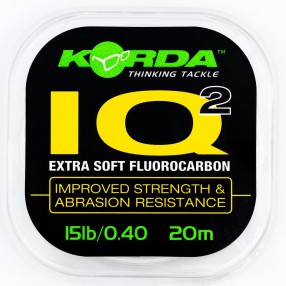 Fluorocarbon Korda IQ2 Extra Soft Hooklink 20m 15lb