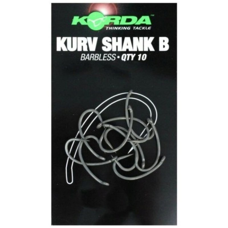 Haczyki Korda Kurv Shank B Barbless - 8