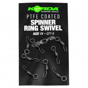 Krętliki Korda PTFE Spinner Ring Swivels - 11