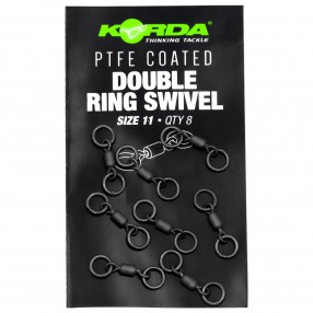 Krętliki Korda PTFE Double Ring Swivel - 11