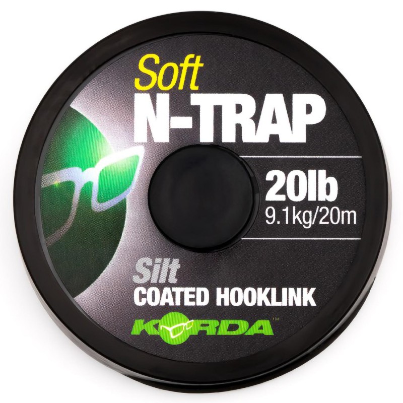 Plecionka Korda Soft N-Trap Silt Coated 15lb 20m