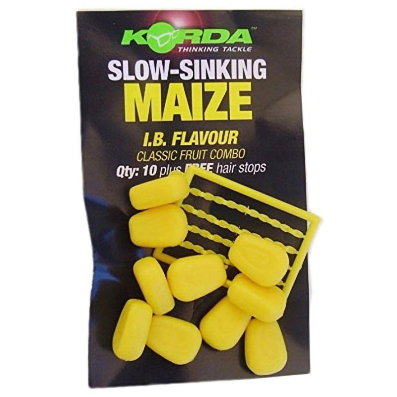 Sztuczna Kukurydza Korda Slow Sinking IB Maize - Yellow