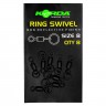 Krętliki Korda Ring Swivels - 8