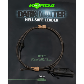Zestaw Korda Dark Matter Leader QC Hybrid Clip Weed 1m
