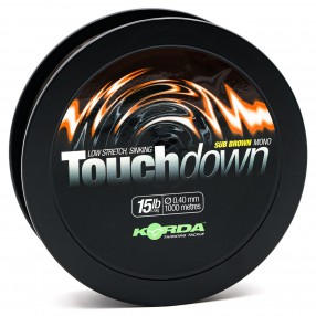 Żyłka Korda Touchdown Brown 0.43mm 20lb 1000m