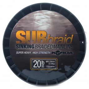 Plecionka Korda Subbraid Mainline 20lb 1200m