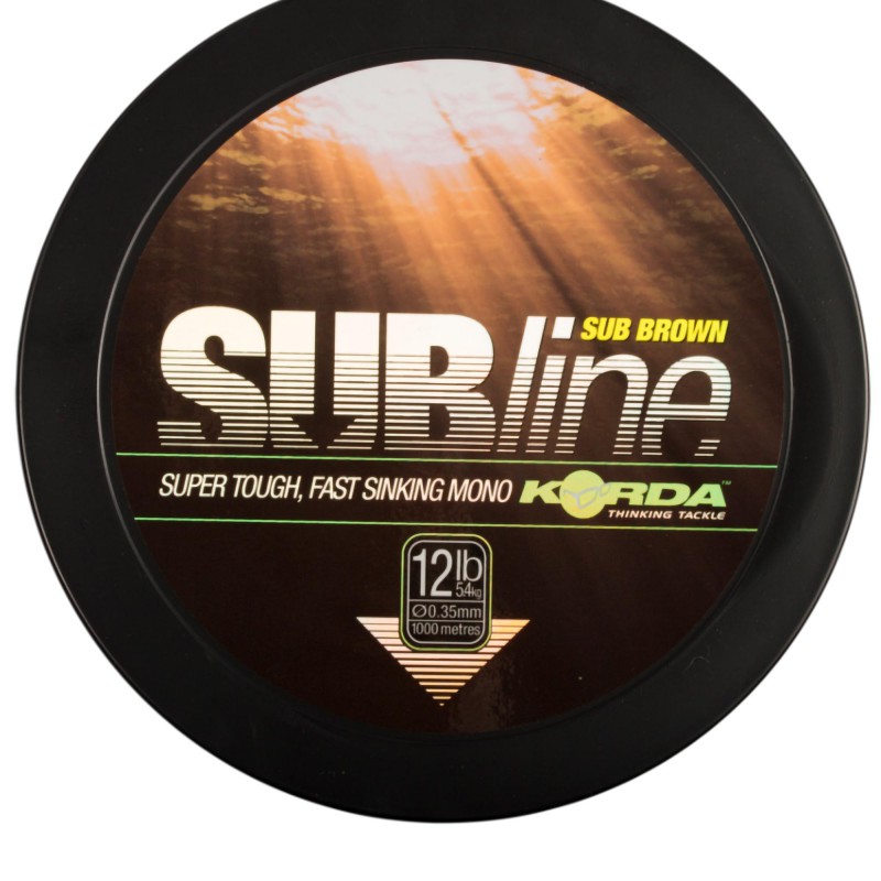 Żyłka Korda SUBline Ultra Tough Brown 0,30mm 10lb 1000m